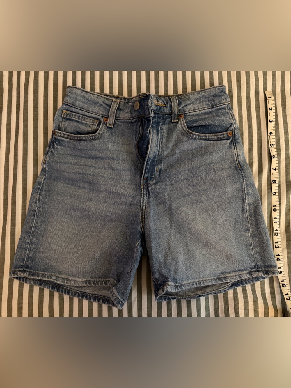 Women’s Light Blue Denim Jeans Shorts